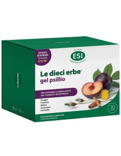 Esi Le Dieci Erbe Gel Psillio Offerta Risparmio 30 Bustine