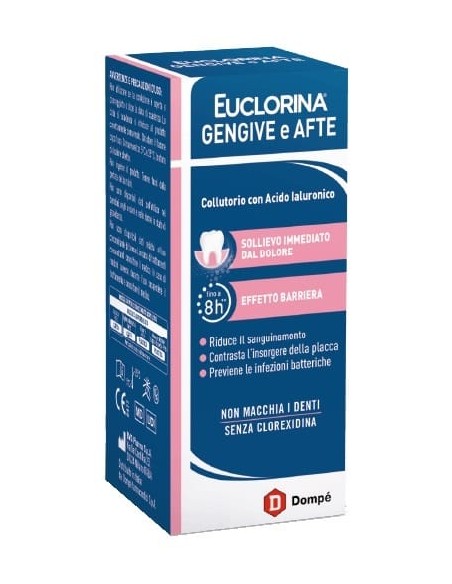 Euclorina Gengive E Afte Collutorio 200 Ml