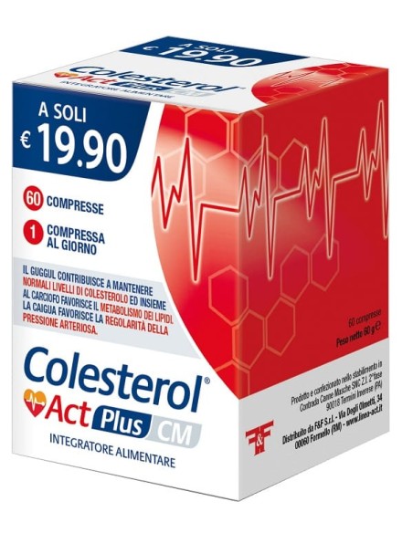Colesterol Act Plus Cm 60 Compresse