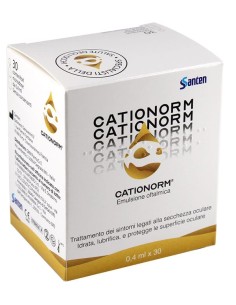 Cationorm Gocce 30 Fiale Monodose Da 0,40 Ml
