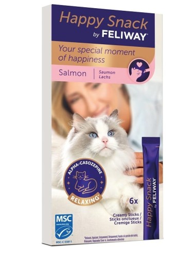 Feliway Happy Snack Salmone 6 Stick