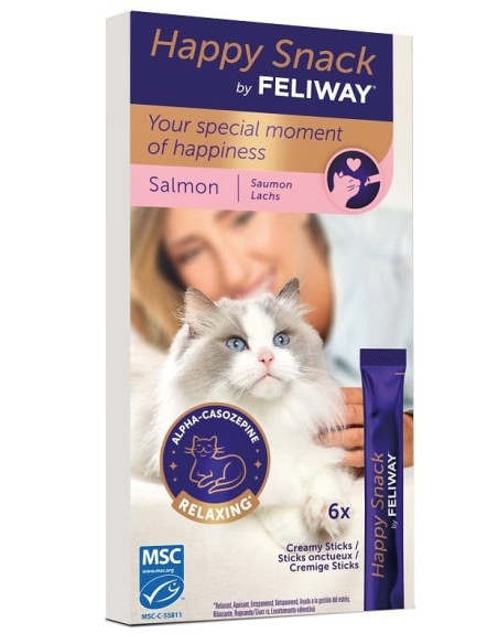 Feliway Happy Snack Salmone 6 Stick