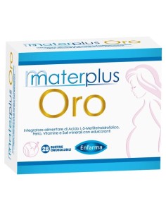 Materplus Oro 28 Bustine Orosolubili Da 1,8 G Con Edulcoranti