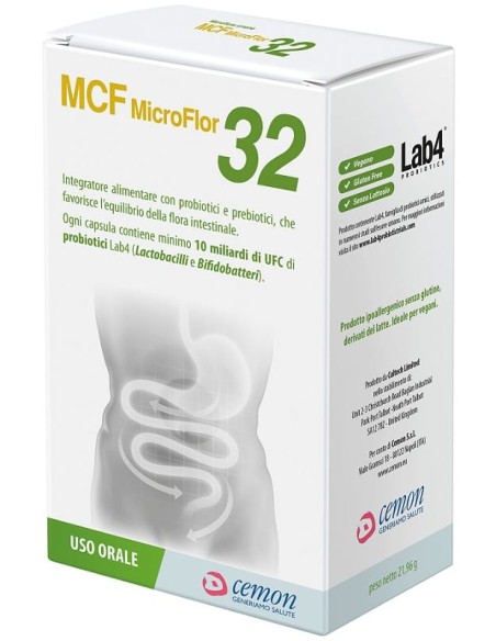 Mcf Microflor 32 60 Capsule Vegetali
