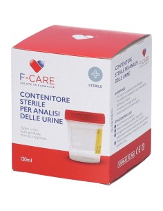 Contenitore Sterile F Care Per La Raccolta Urina 120 Ml