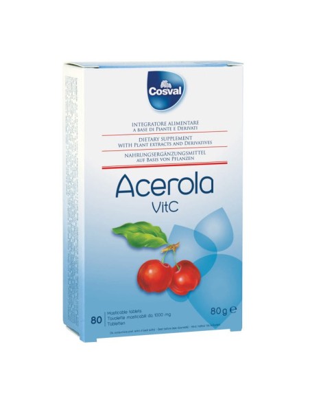 ACEROLA VITAMINA C 80 TAVOLETTE
