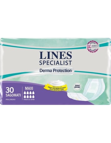 Lines Specialist Derm Pannolone Sagomato Maxi 30 Pezzi
