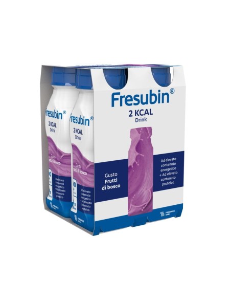 Fresubin 2 Kcal Drink Frutti Di Bosco 4 X 200 Ml