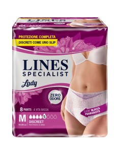 Lines Specialist Pants Discreet M Farma 8 Pezzi