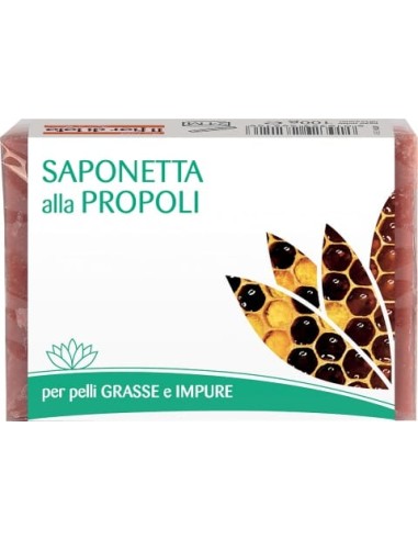 Fior Di Loto Saponetta Ai Propoli 100 G