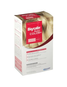 Bioscalin Nutricolor Plus 10,23 Sabbia Crema Colorante 40 Ml + Rivelatore Crema 60 Ml + Shampoo 12 Ml + Trattamento Finale Balsa