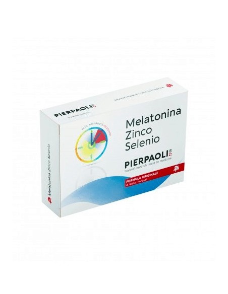 Melatonina Zinco Selenio Pierpaoli 30 Compresse