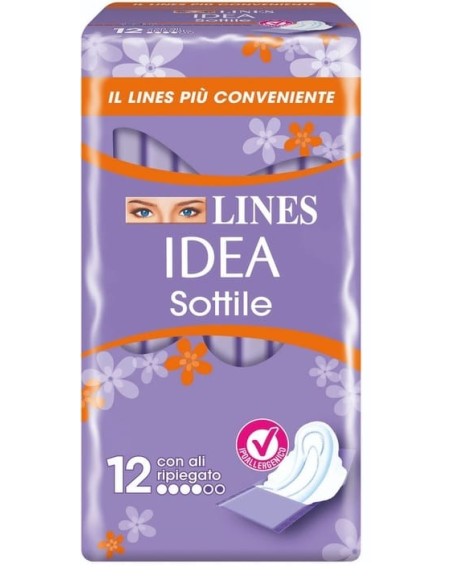 Lines Idea Sottili Ripiegati Ali 12 Pezzi