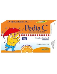 PEDIA C ARANCIA 24 COMPRESSE MASTICABILI