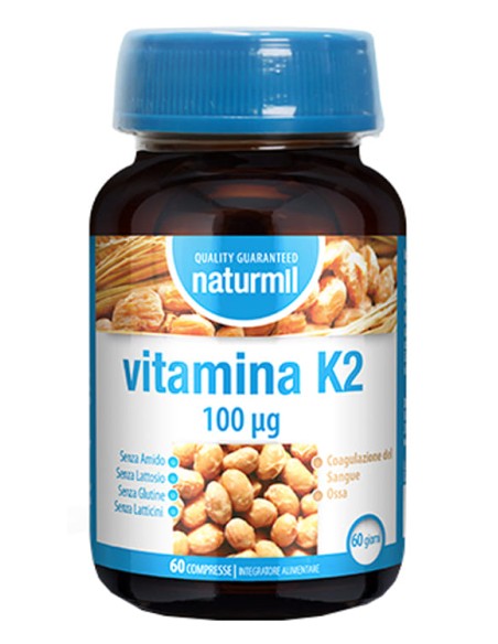 Naturmil Vitamina K2 100 Mcg 60 Compresse Da 0,67 G