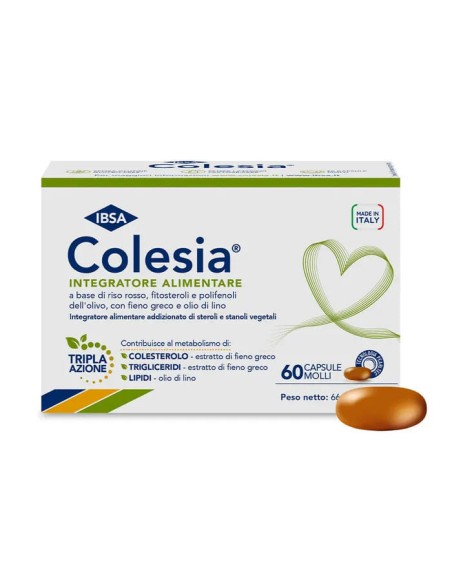 Colesia Soft Gel 60 Capsule Molli