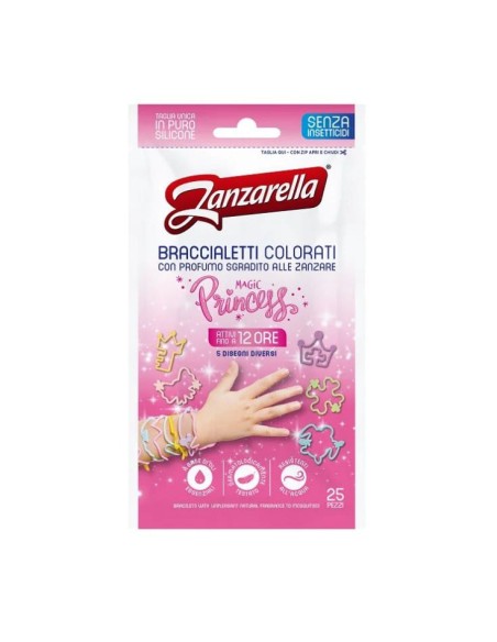 Zanzarella Braccialetti Princess 25 Pezzi