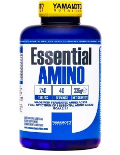 Yamamoto Nutrition Essential Amino 240 Compresse