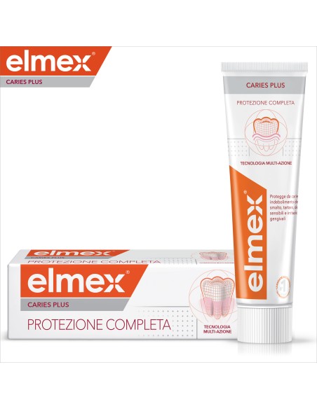 Elmex Dentifricio Caries Plus Protezione Completa 75 Ml