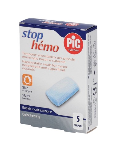 TAMPONE EMOSTATICO STERILE STOP HEMO 5BUSTE