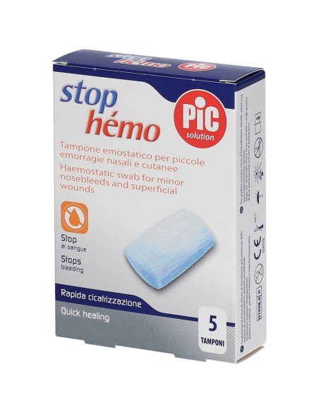 TAMPONE EMOSTATICO STERILE STOP HEMO 5BUSTE