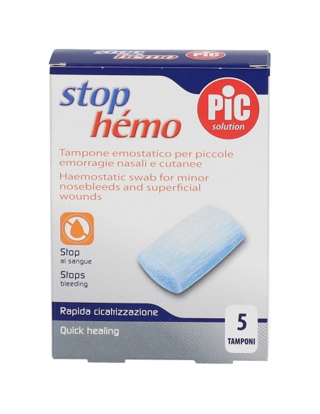 TAMPONE EMOSTATICO STERILE STOP HEMO 5BUSTE