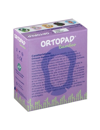 CEROTTO OCULARE PER ORTOTTICA ORTOPAD GIRLS JUNIOR 5X6,7 20 PEZZI
