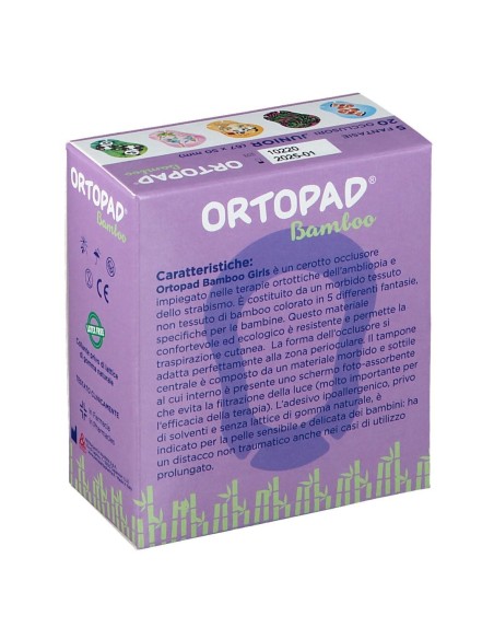 CEROTTO OCULARE PER ORTOTTICA ORTOPAD GIRLS JUNIOR 5X6,7 20 PEZZI