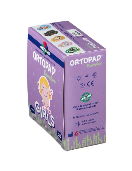 CEROTTO OCULARE PER ORTOTTICA ORTOPAD GIRLS JUNIOR 5X6,7 20 PEZZI