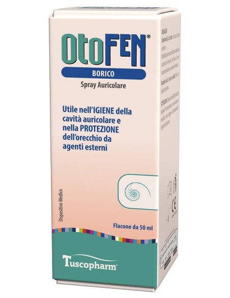 Otofen Borico Spray Auricolare 50 Ml