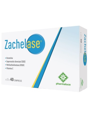 Zachelase 40 Compresse Senza Glutine Naturalmente Privo Di Lattosio