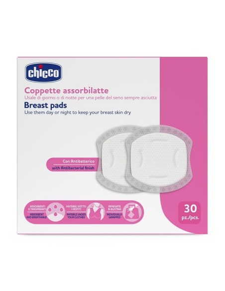 Chicco Coppette Assorbilatte 30 Pezzi 2026