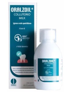 Oralzoil Collutorio Milk 250 Ml Senza Alcol Senza Glutine Senza Lattosio