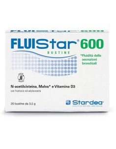 Fluistar 600 20 Bustine Da 3,5 G Con Fruttosio Ed Edulcorante Senza Glutine