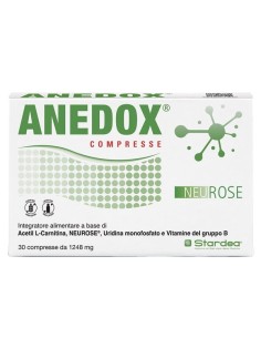 Anedox 30 Compresse Da 1248 Mg Senza Glutine Senza Lattosio