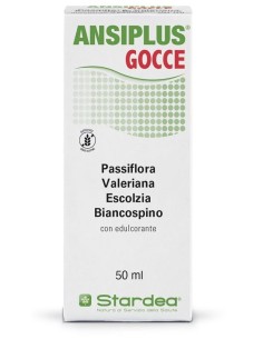 Ansiplus Gocce 50 Ml Senza Glutine Con Edulcorante Senza Alcol