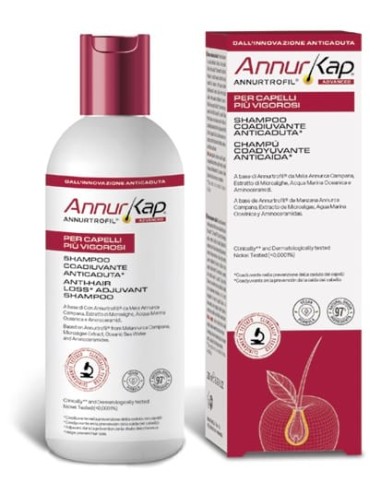 Annurkap Advanced Shampoo Coadiuvante Anticaduta 200 Ml