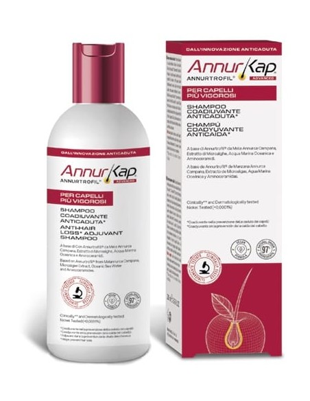 Annurkap Advanced Shampoo Coadiuvante Anticaduta 200 Ml