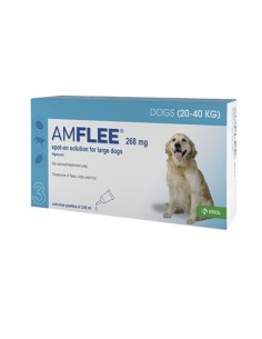 Amflee Spot On 3 Pipette 20 40 Kg Cani