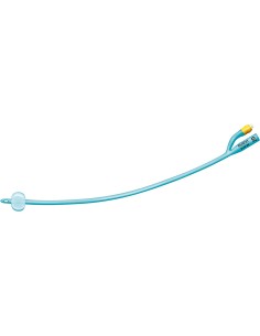Catetere Vescicale A Permanenza Foley Silasil Plus Adulto Per Irrigazione A 2 Vie Con Palloncino In Silicone 2 Fori Laterali Ch1