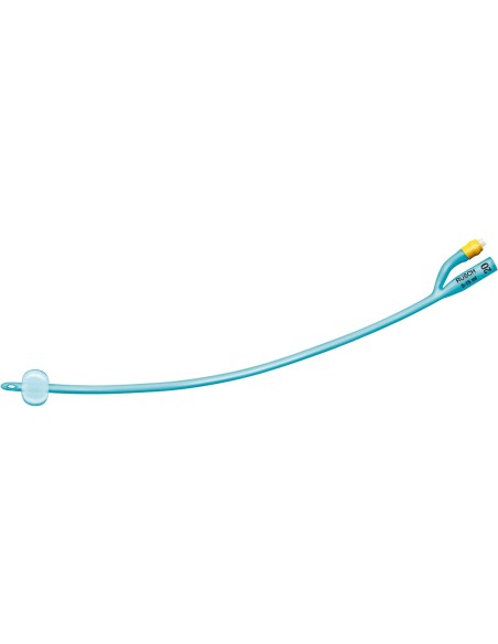 Catetere Vescicale A Permanenza Foley Silasil Plus Adulto Per Irrigazione A 2 Vie Con Palloncino In Silicone 2 Fori Laterali Ch1