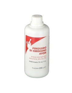 Perossido Di Idrogeno 10 Vol. Afom 200ml