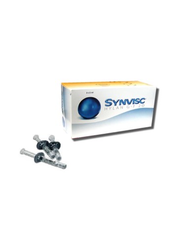 Synvisc Siringhe Preriempite All' HYLAN G-F 20 3x2ml