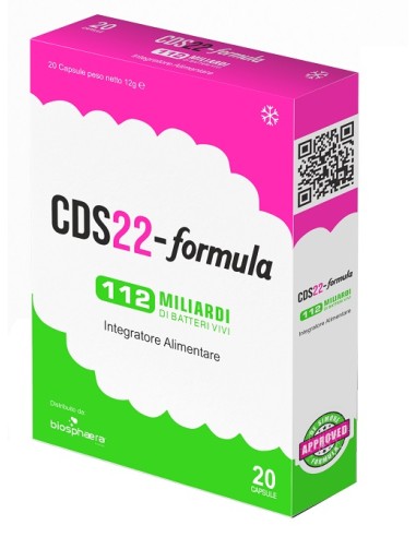 CDS22-formula 112 Mld di Batteri Vivi 20 Capsule