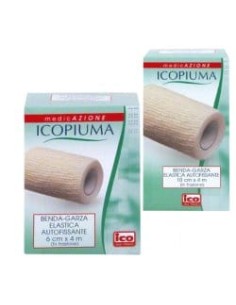 ICOPIUMA BENDA GARZA ELASTICA AUTOFISSANTE CM10X4MT 1 PEZZO