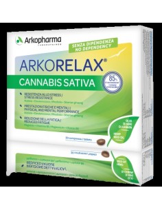 Arkorelax® Cannabis Sativa Arkopharma 30 Compresse