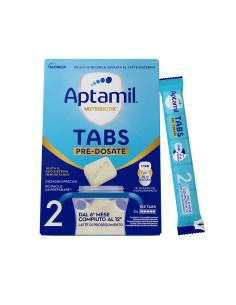 Aptamil Nutribiotik Tabs Pre-Dosate 2 Nutricia 21 Bustine