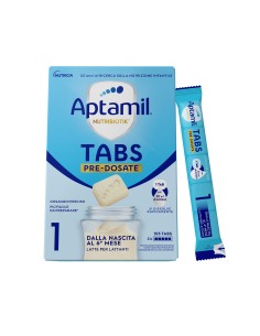 Aptamil Nutribiotik Tabs Pre-Dosate 1 Nutricia 21 Bustine