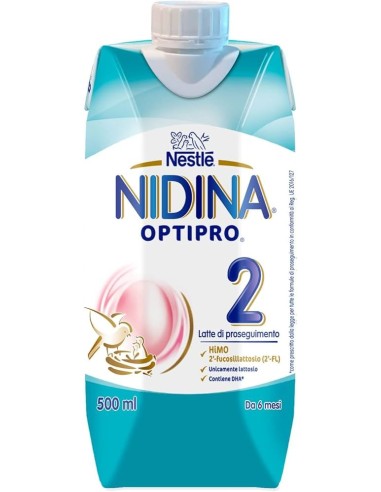 Nidina Optipro 2 Liquido Nestlé 500 ml