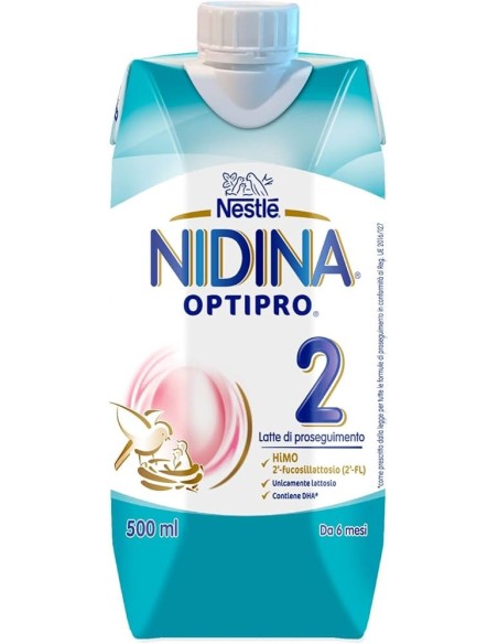 Nidina Optipro 2 Liquido Nestlé 500 ml